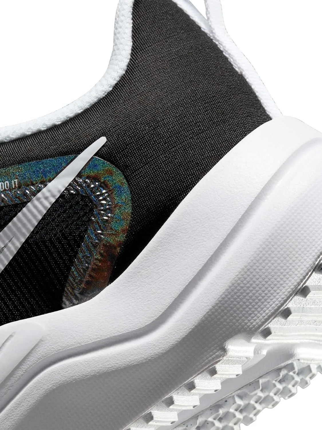 Мужские кроссовки Nike Downshifter 12, белый/черный — фото 2