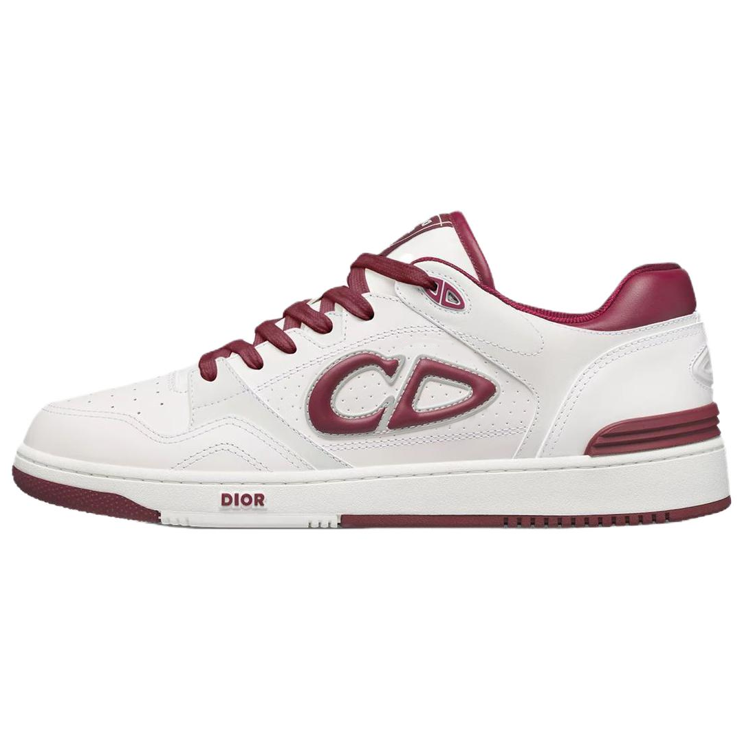 

DIOR Кроссовки для скейтбординга B57 Dribble Low Top, мужские, красные, белые