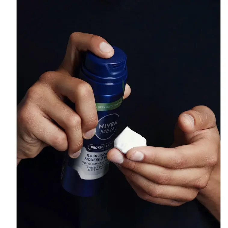 Пена для бритья Nivea Men Protect & Care, 200 мл — фото 3