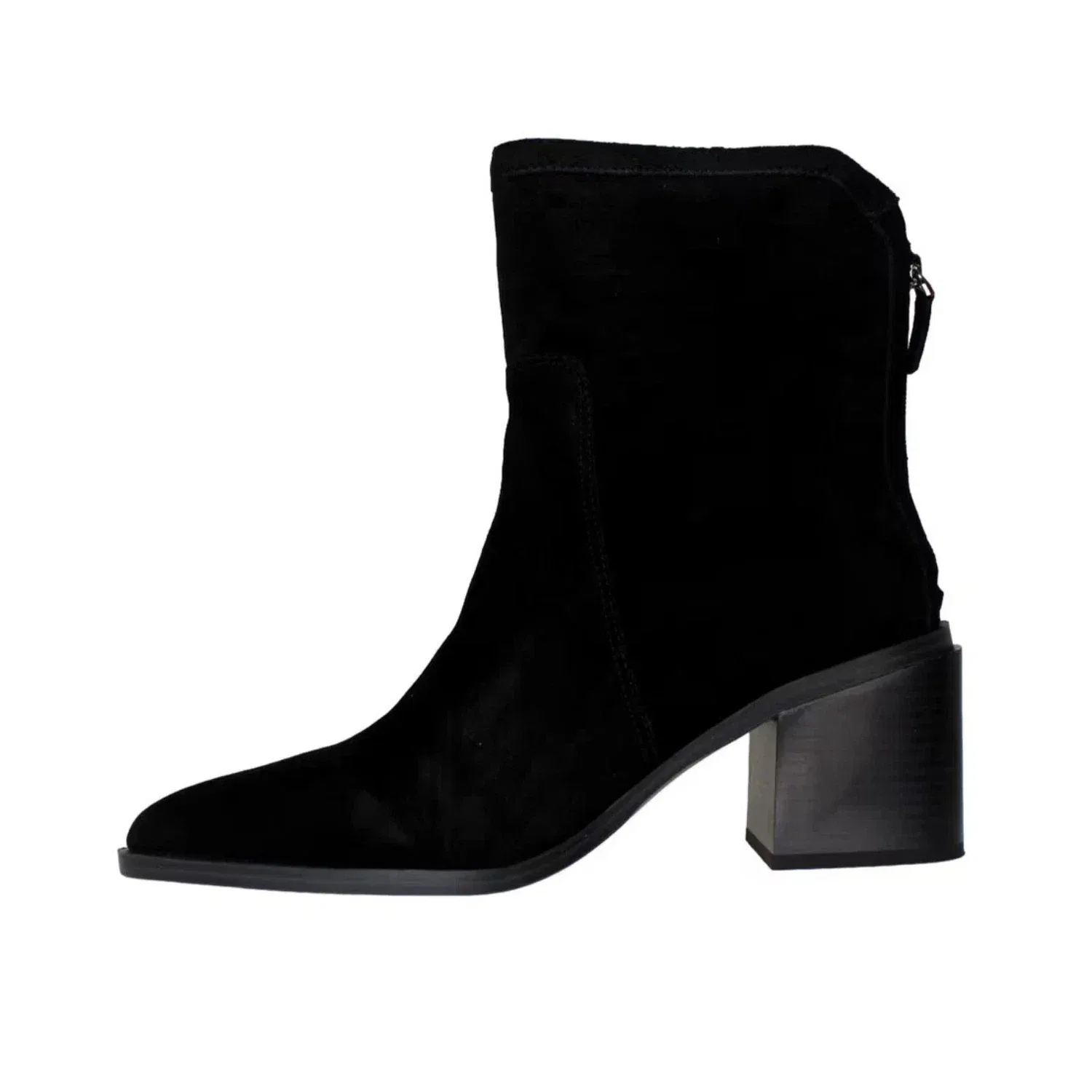 Мужские ботинки Vince Camuto Kortimy из черной замши на блочном каблуке, модель HAWK2043