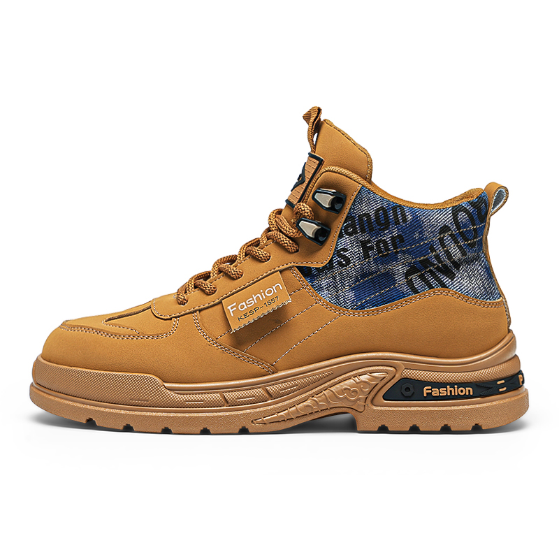 

M.M Party Короткие мартинсы мужские верблюжьи, цвет Camel