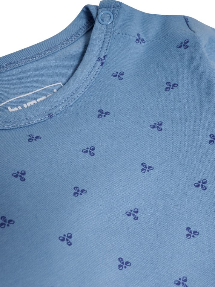 

Комбинезон для активного отдыха Mini Bee Aop Body Longsleeve синего цвета Hummel