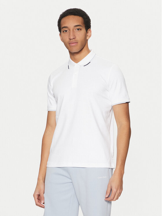 

Рубашка поло стандартный крой K10K114130 Calvin Klein, белый