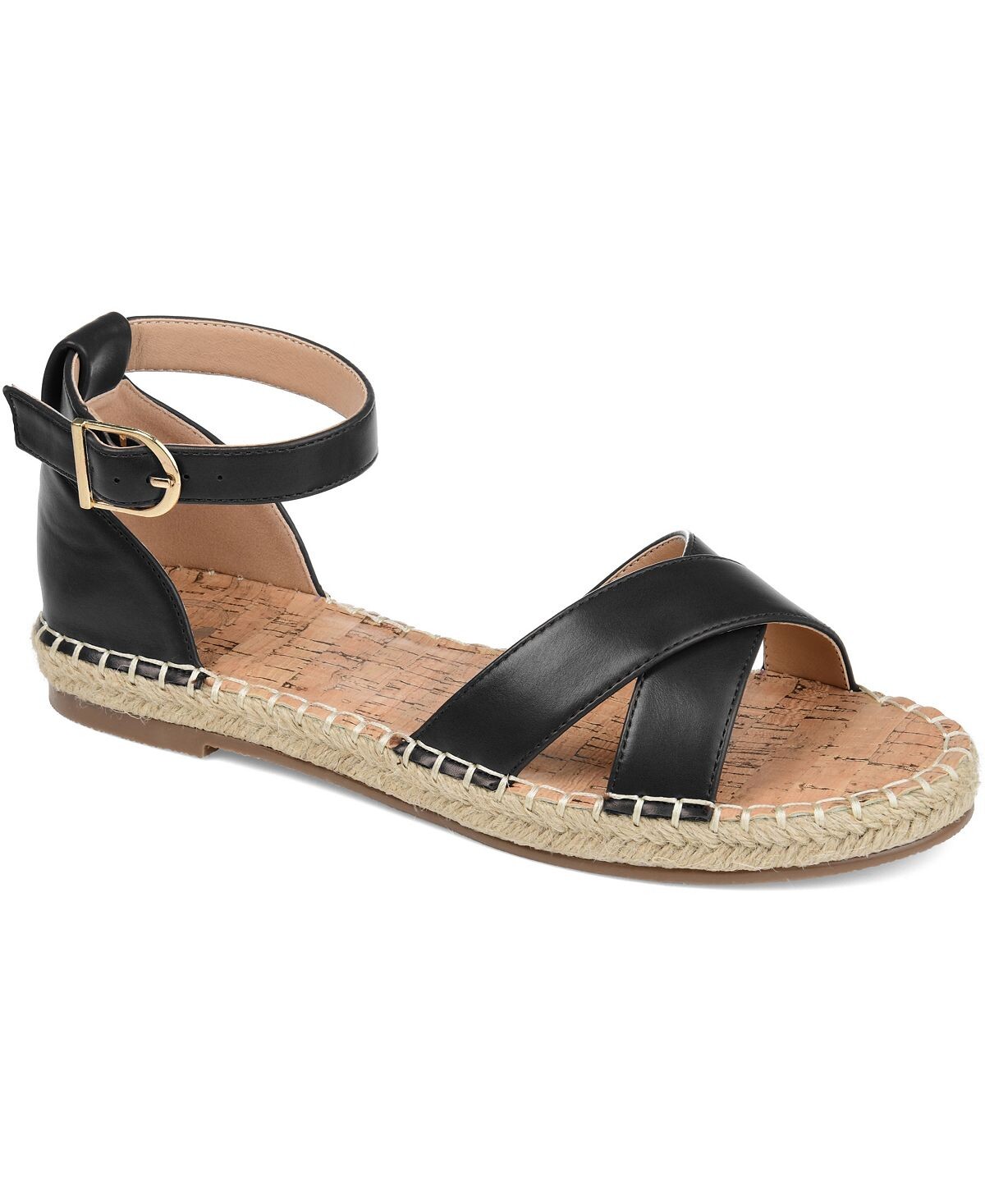

Женские сандалии-эспадрилии Lyddia Journee Collection, черный