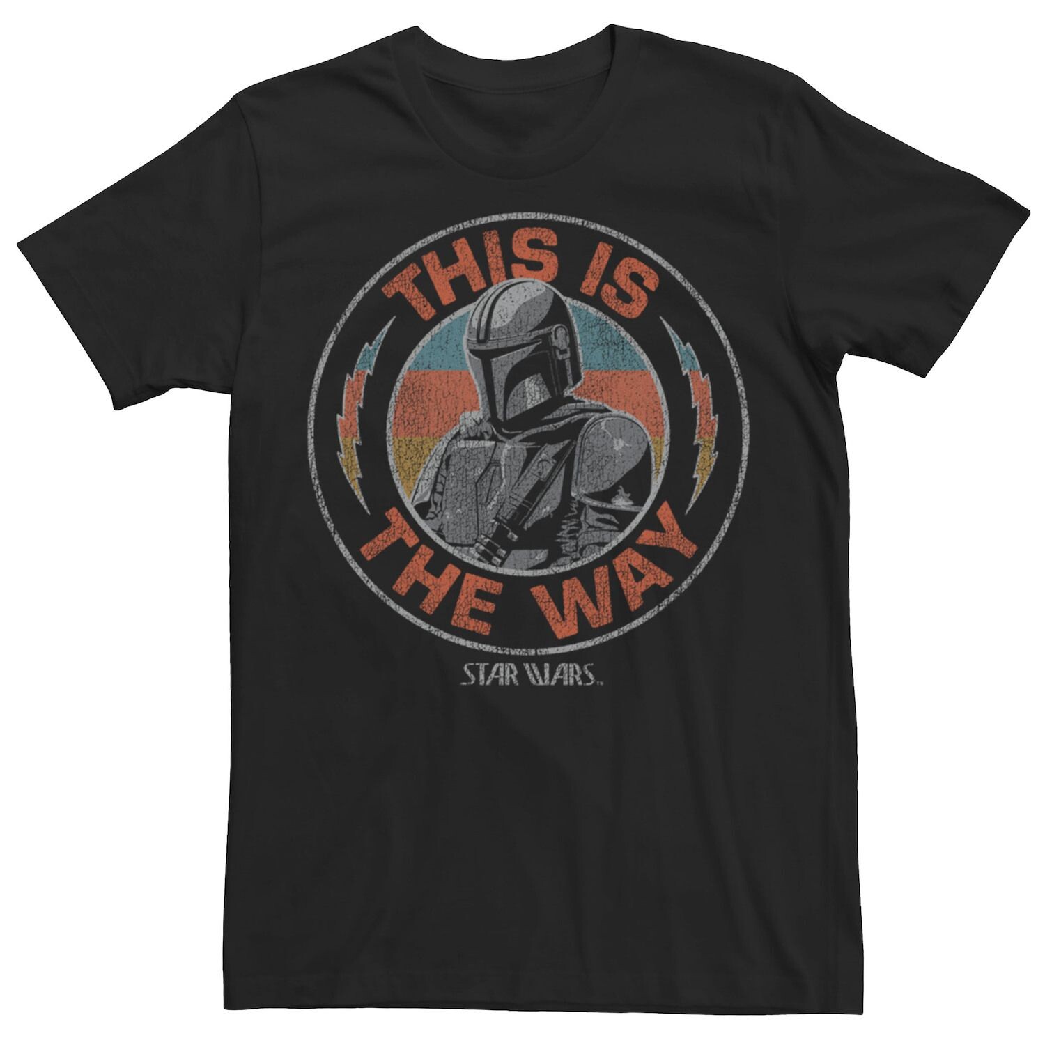 

Мужская футболка «Звездные войны: Мандалорец» Mandalorian This Is The Way Licensed Character