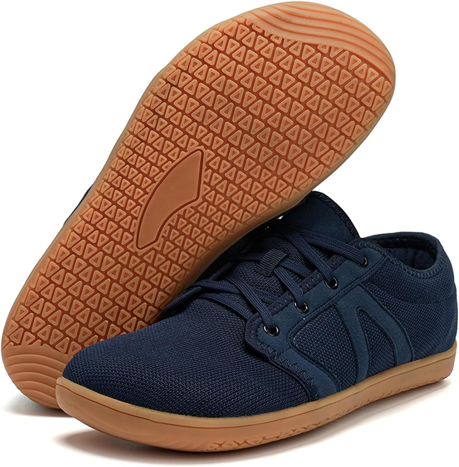 

Мужские широкие минималистичные кроссовки для ходьбы, Подошва с нулевым перепадом Medasain, синий