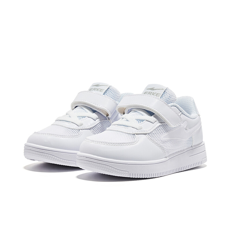 Детские кроссовки для скейтбординга Kids Low-top White Erke Kids, белый — фото 4