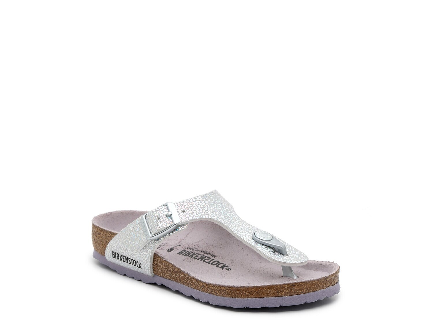 

Сандалии детские Birkenstock Gizeh, серебряный