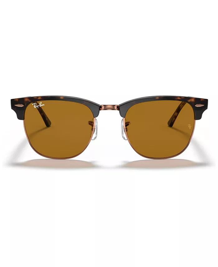 

Солнцезащитные очки, RB3016 CLUBMASTER Ray-Ban, коричневый