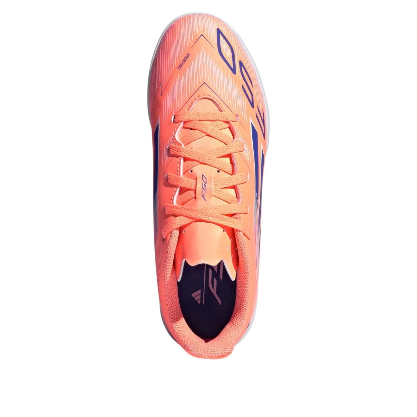 Кроссовки (GS) adidas F50 Club IC 'Beam Orange Lucid Blue' — фото 2
