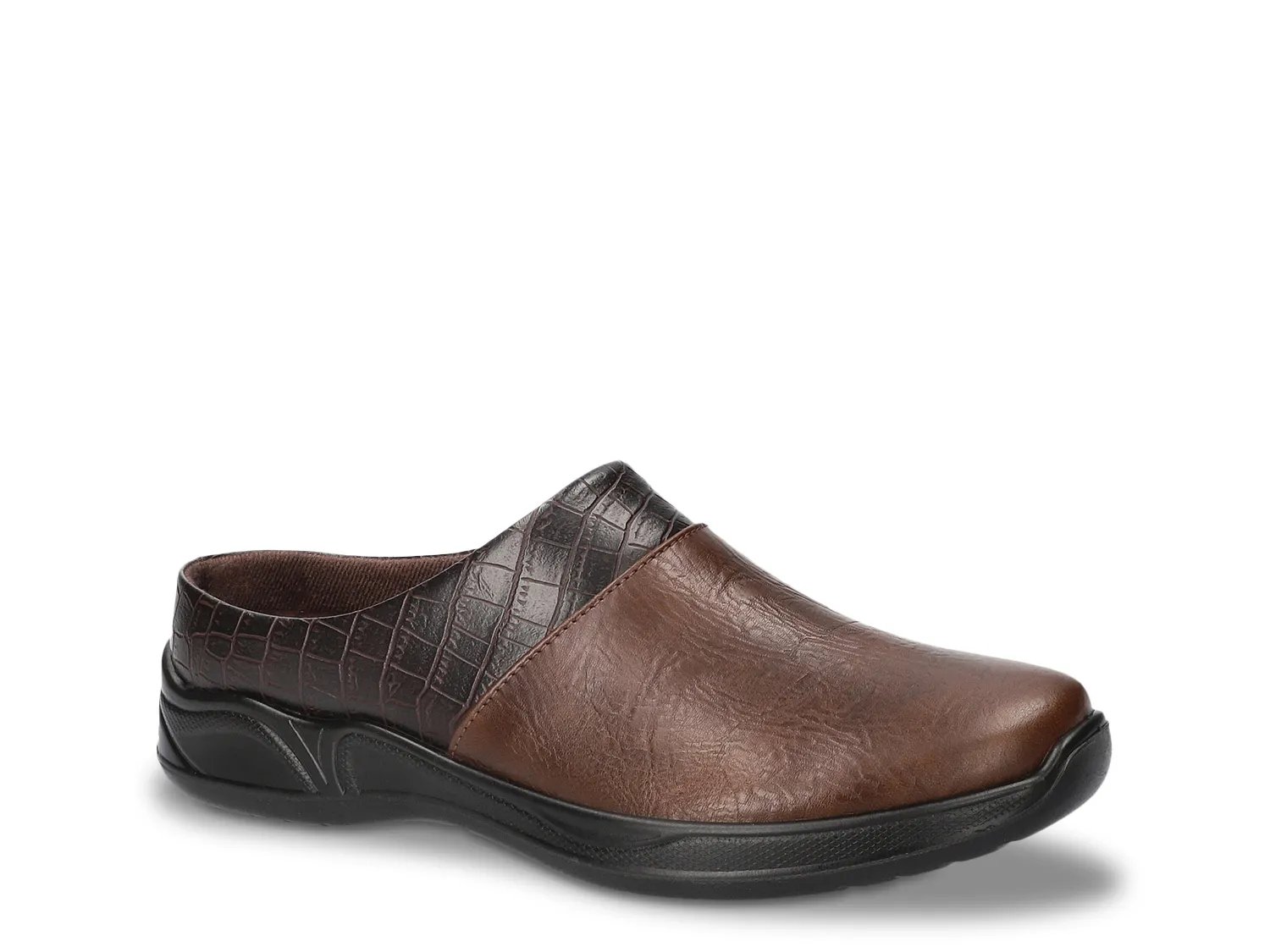 Сабо Easy Street Janalee Mule, Tan Croc Print