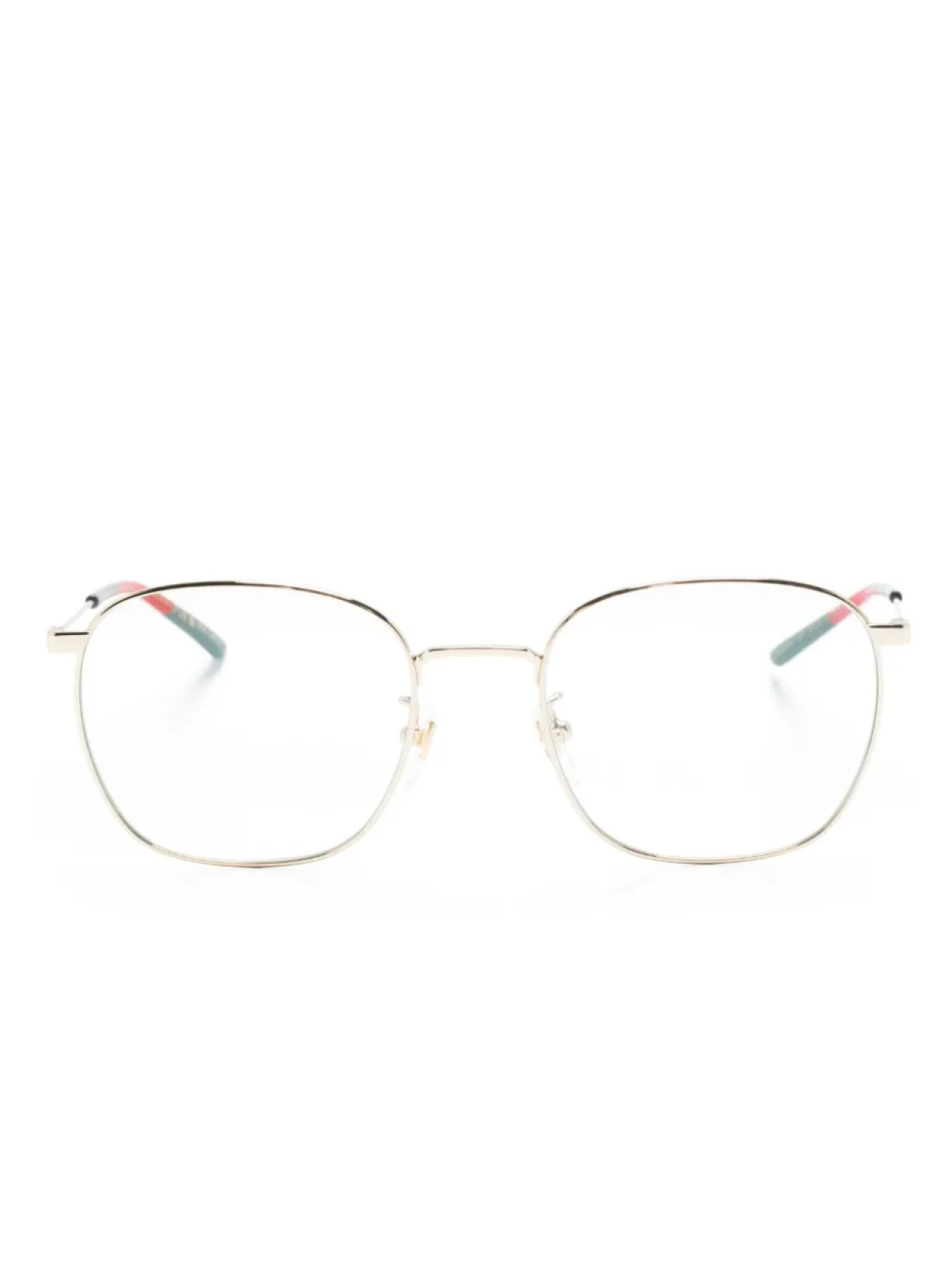 

Gucci Eyewear очки в квадратной оправе, золотой