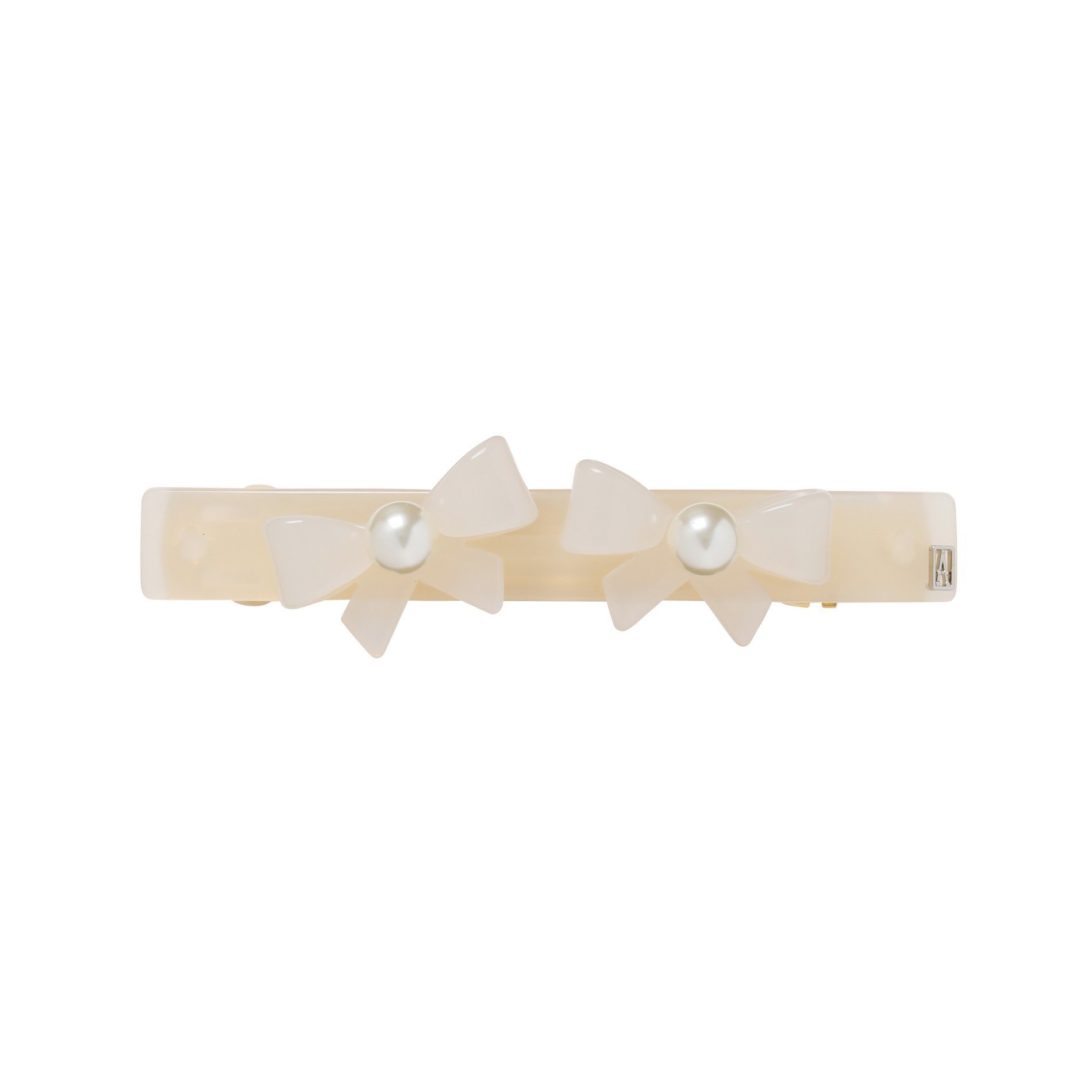 Заколка (8 см) Alexandre De Paris, Ivory (I)