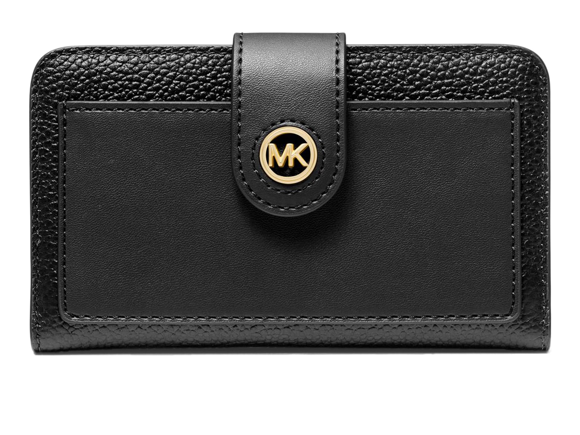 

Кошелек MICHAEL Michael Kors Mk Charm Medium Tab Pocket Bifold, черный