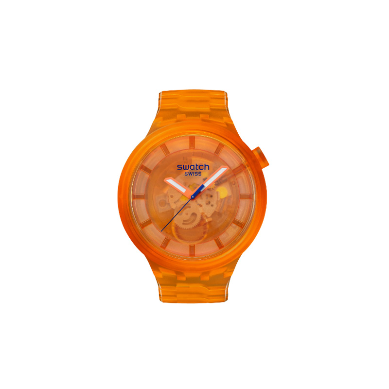 

SWATCH Часы Men 47mm Orange Watch SB05O103, Orange