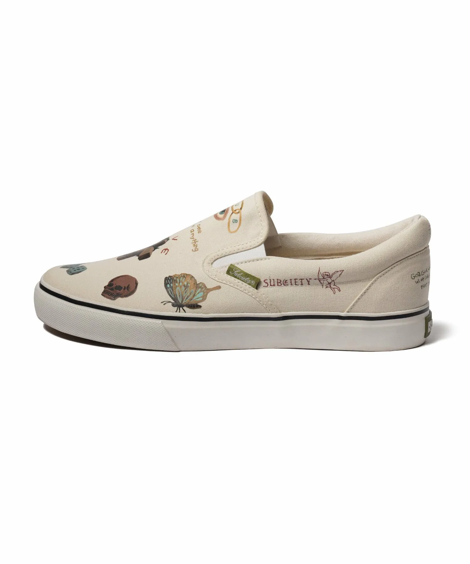 Мемориальный слипон Subciety, WHITE