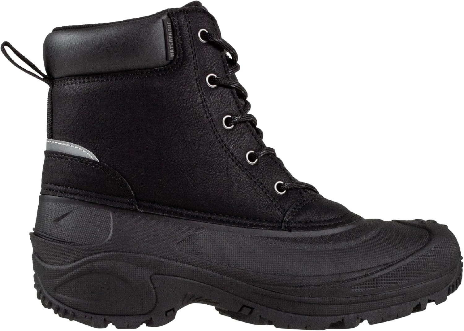 

Мужские зимние ботинки Ice Fields Kayden 2 Snow, теплые, с утеплителем, водонепроницаемые, с шнуровкой спереди, черный