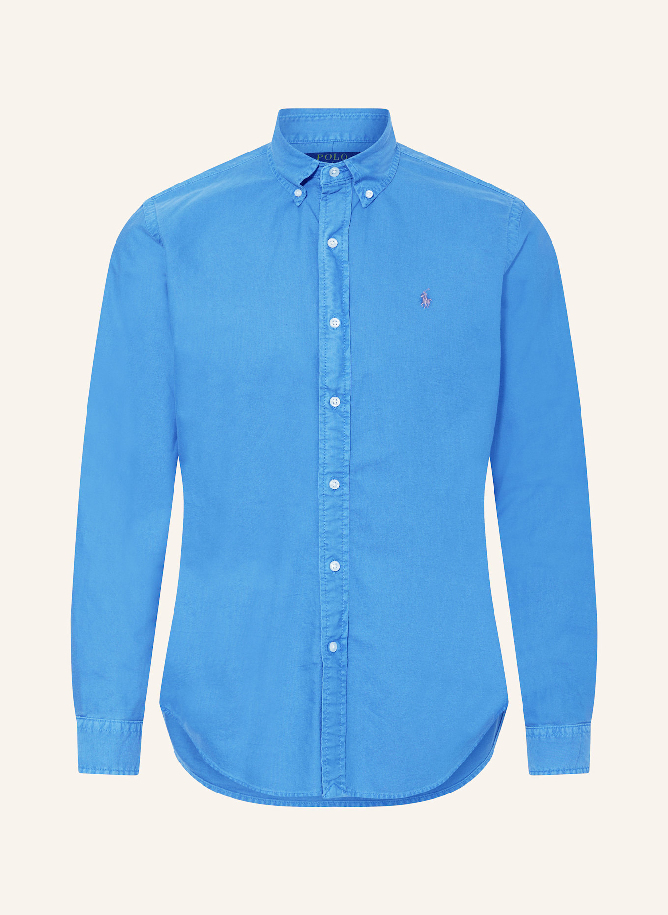 

Рубашка с индивидуальным пошивом Polo Ralph Lauren, синий