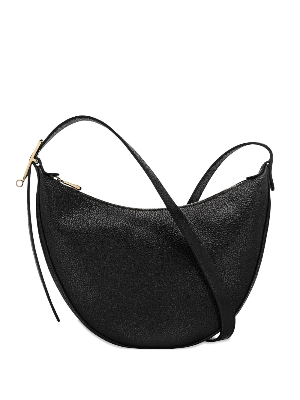

Кожаная сумка через плечо Le Foulonné Longchamp, черный