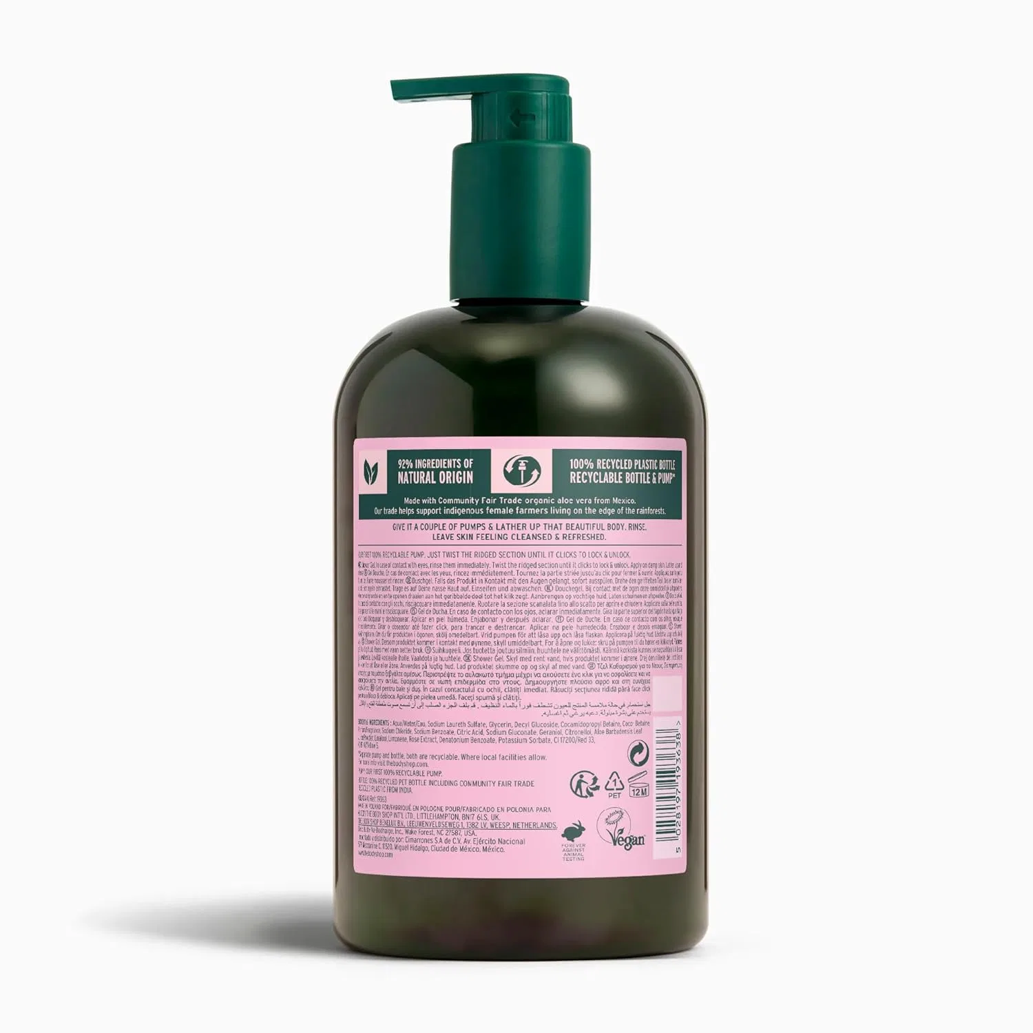 Гель для душа «Британская роза» от The Body Shop 750 мл The Body Shop — фото 2