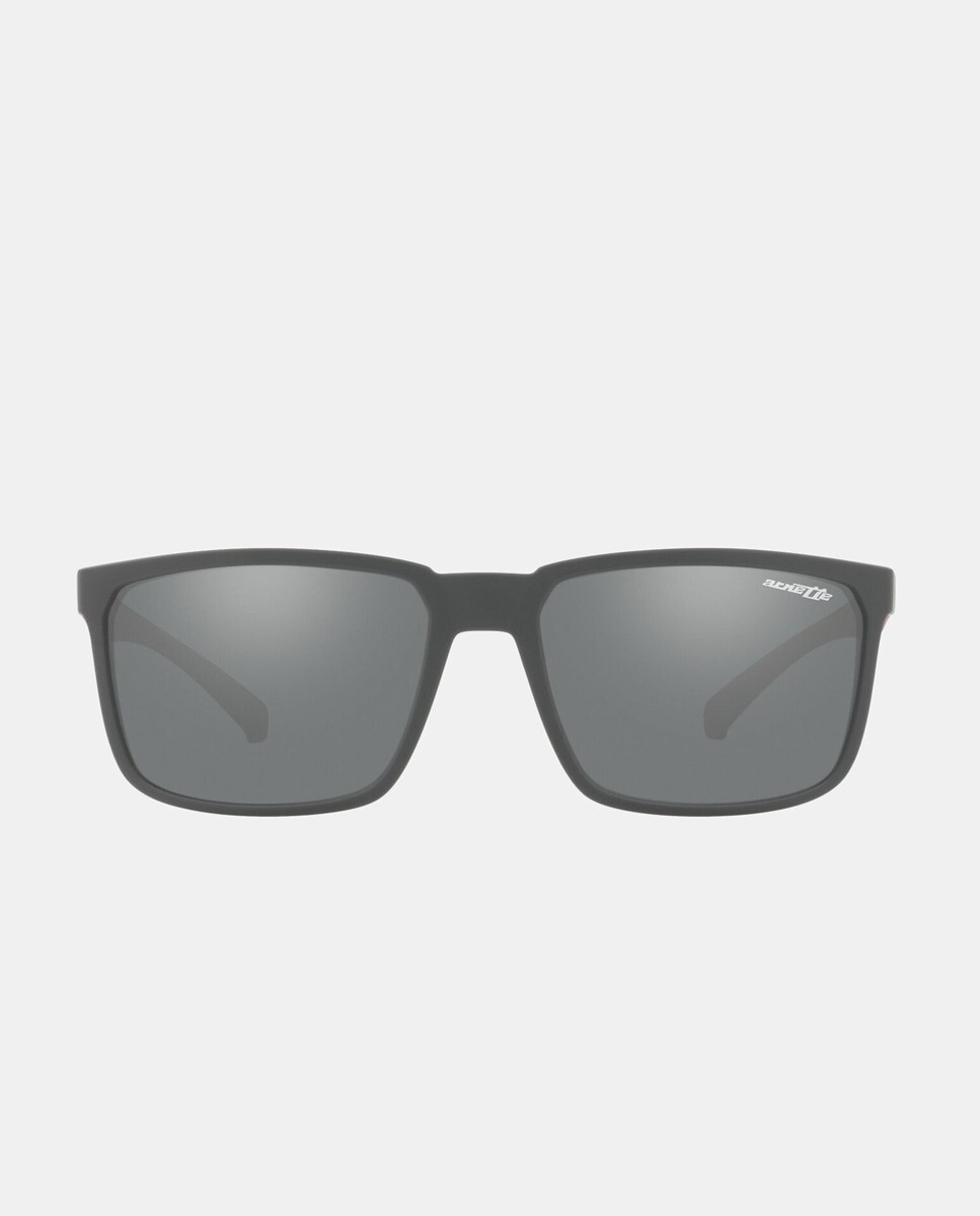 

Прямоугольные серые мужские солнцезащитные очки Arnette, серый