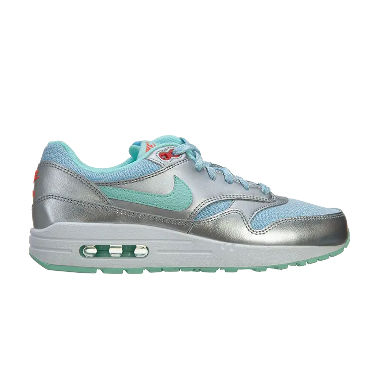 

Кроссовки Nike Air Max 1 GS 'Lakeside', серебряный