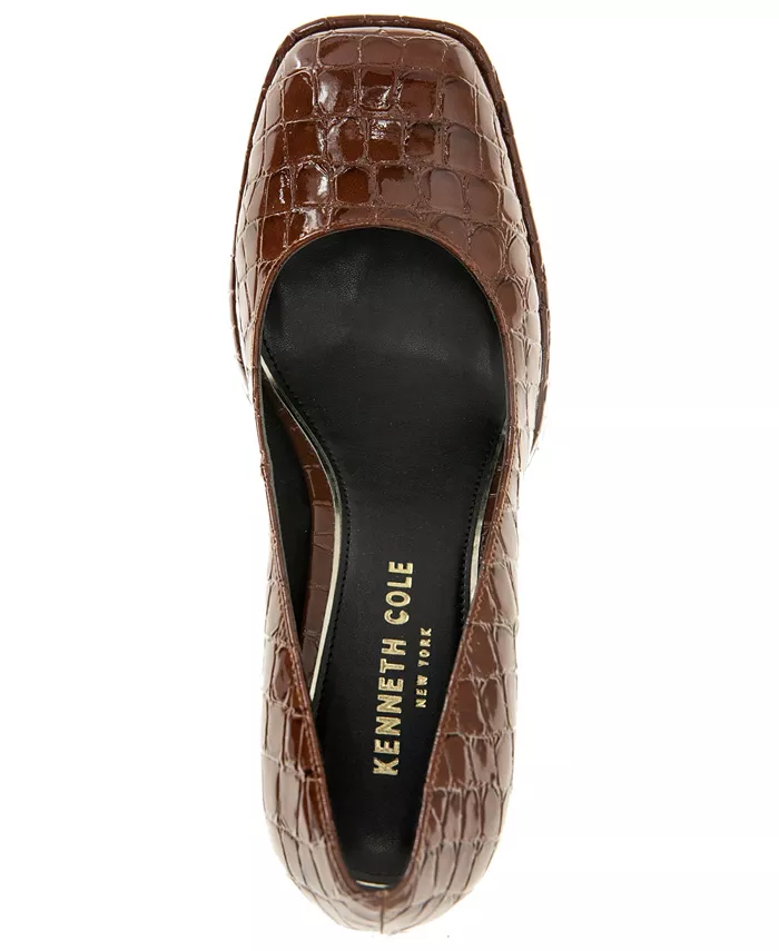 Женские туфли-лодочки Bri на платформе Kenneth Cole New York, желтый — фото 4