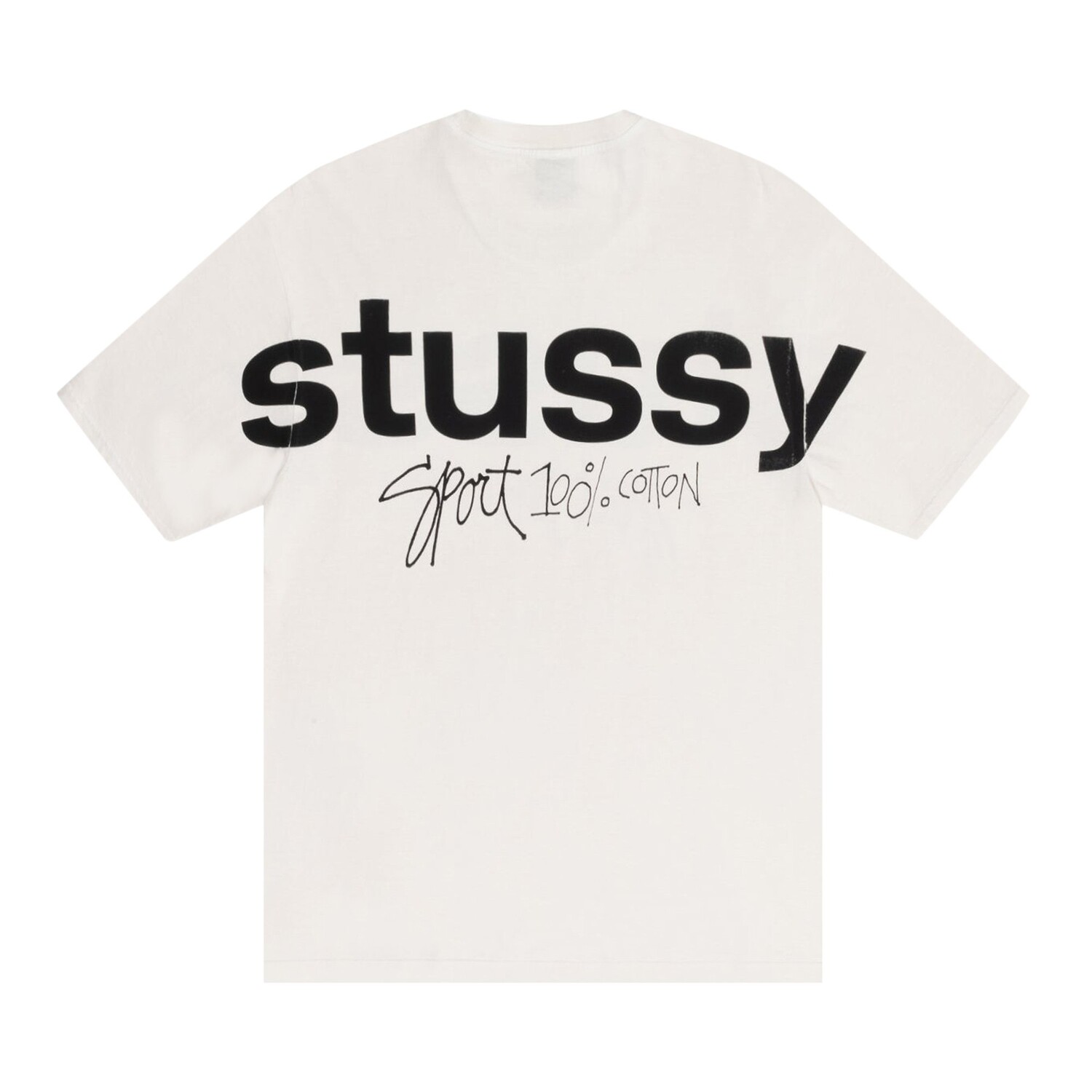 Футболка Stussy Sport, 100% пигментированная, Натуральная — фото 2