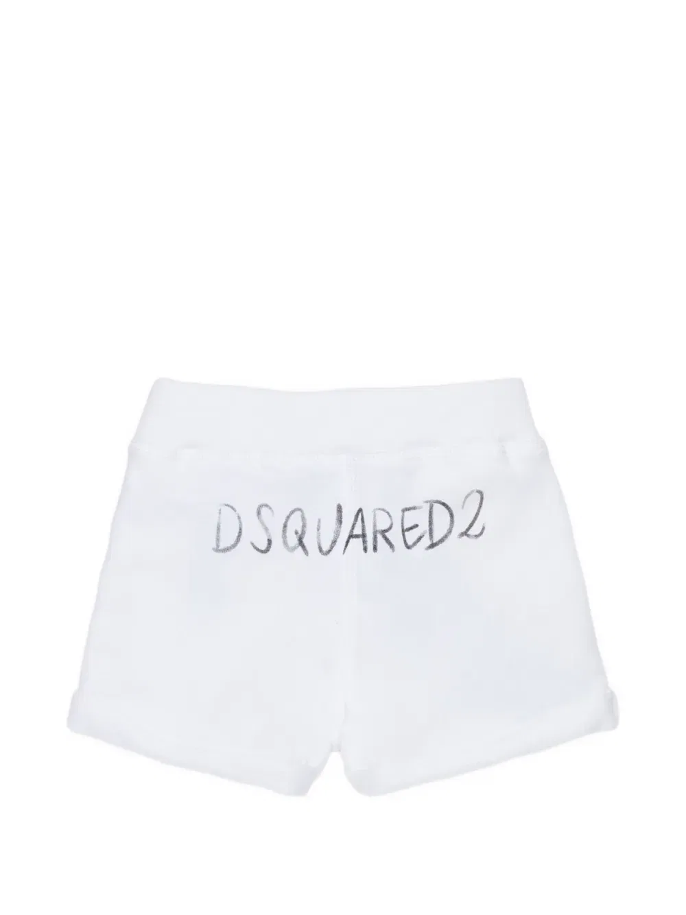 Повседневные шорты на завязках Dsquared2 Kids, белый — фото 2