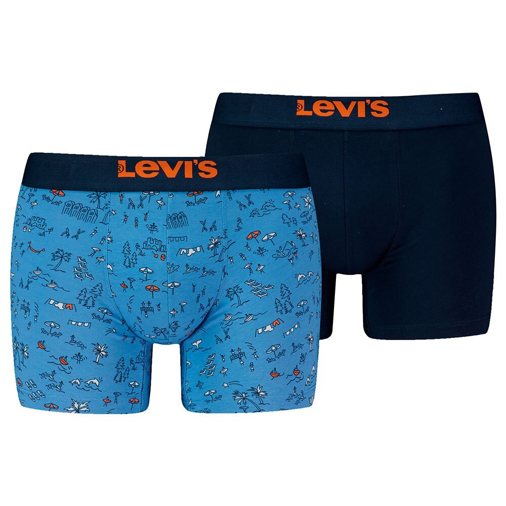 

Боксеры Levi's Beach Go 2 шт, разноцветный