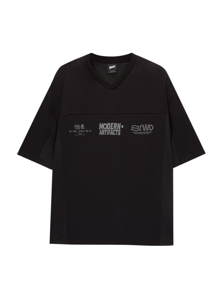 

Рубашка Pull&Bear, черный