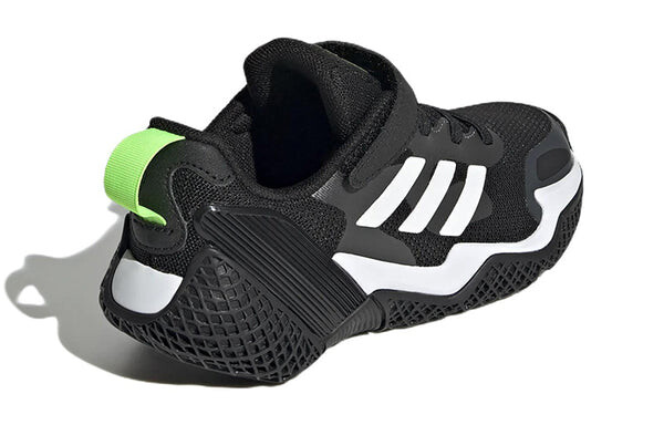 Кроссовки 4uture runner sport j 'black white' Adidas, черный — фото 4