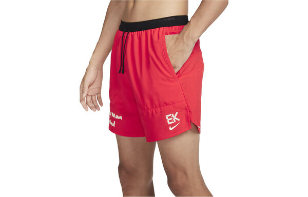 Шорты Nike Dri-FIT Stride Kipchoge Brief-Lined Running Shorts 'Red', красный — фото 3