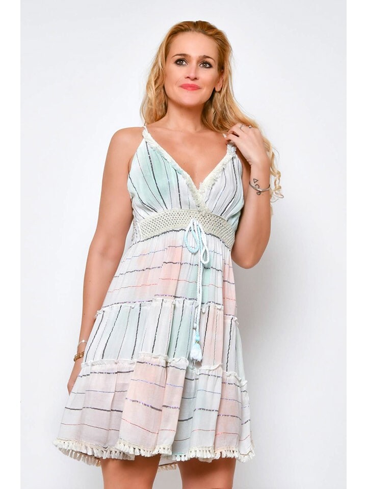

Короткое платье H.H.G. Kleid, цвет Hellblau/Rosa