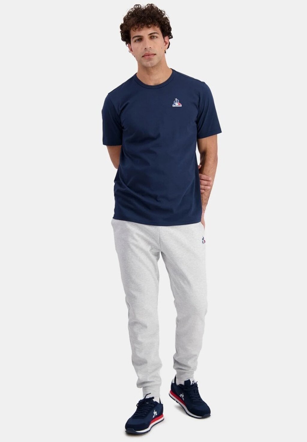 

Базовая футболка ESSENTIELS UNISEX le coq sportif, темно-синий