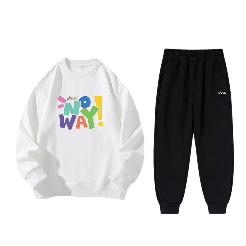 Повседневная спортивная одежда для подростков Jeep, Coffee Clothing Sets — фото 3