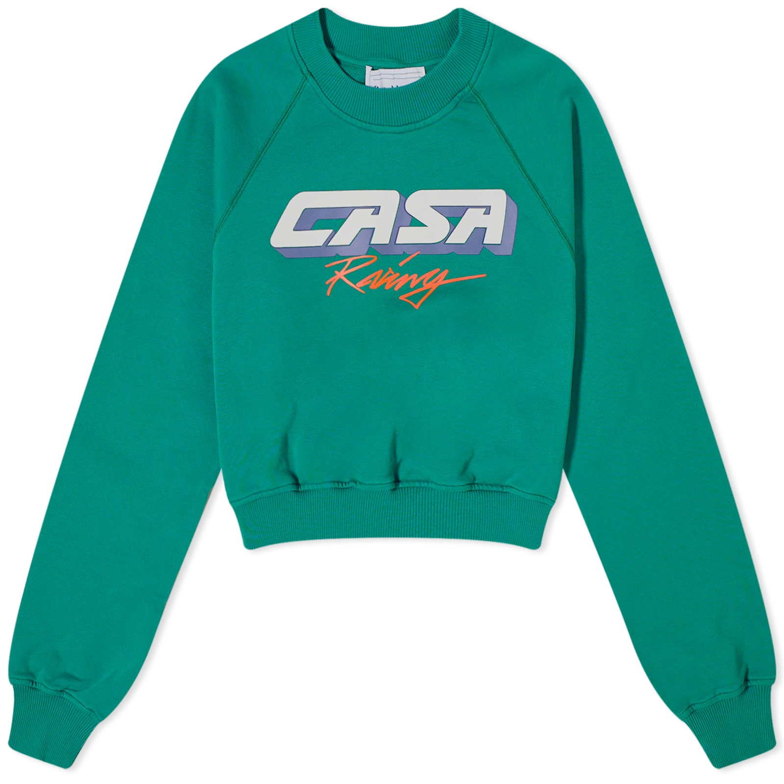 

Толстовка Casablanca Casa Racing Cropped Sweat, цвет Casa Racing