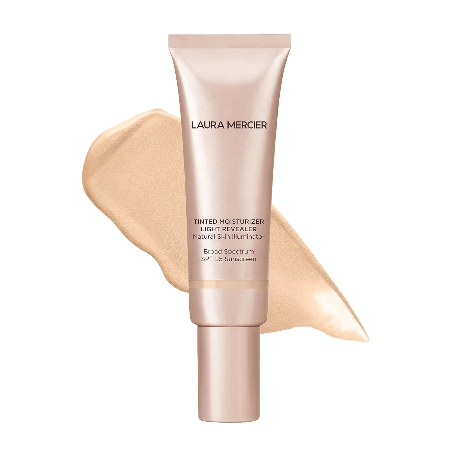 Laura Mercier Tinted Moisturizer Light Revealer с SPF 25, оттенок 0W1 Pearl, и рассыпчатая пудра Ultra-Blur с гиалуроновой кислотой, оттенок Translucent — фото 2