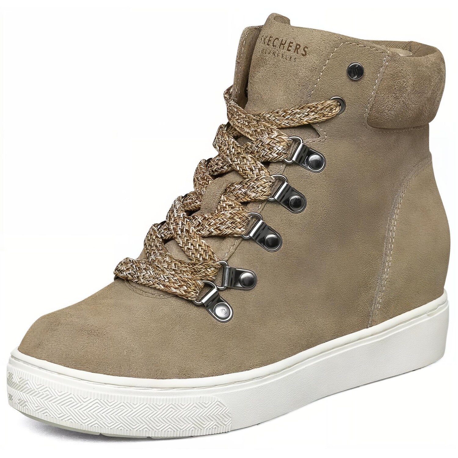 

Кроссовки Skechers Lifestyle Shoes Women's High-top Grey/brown, коричневый