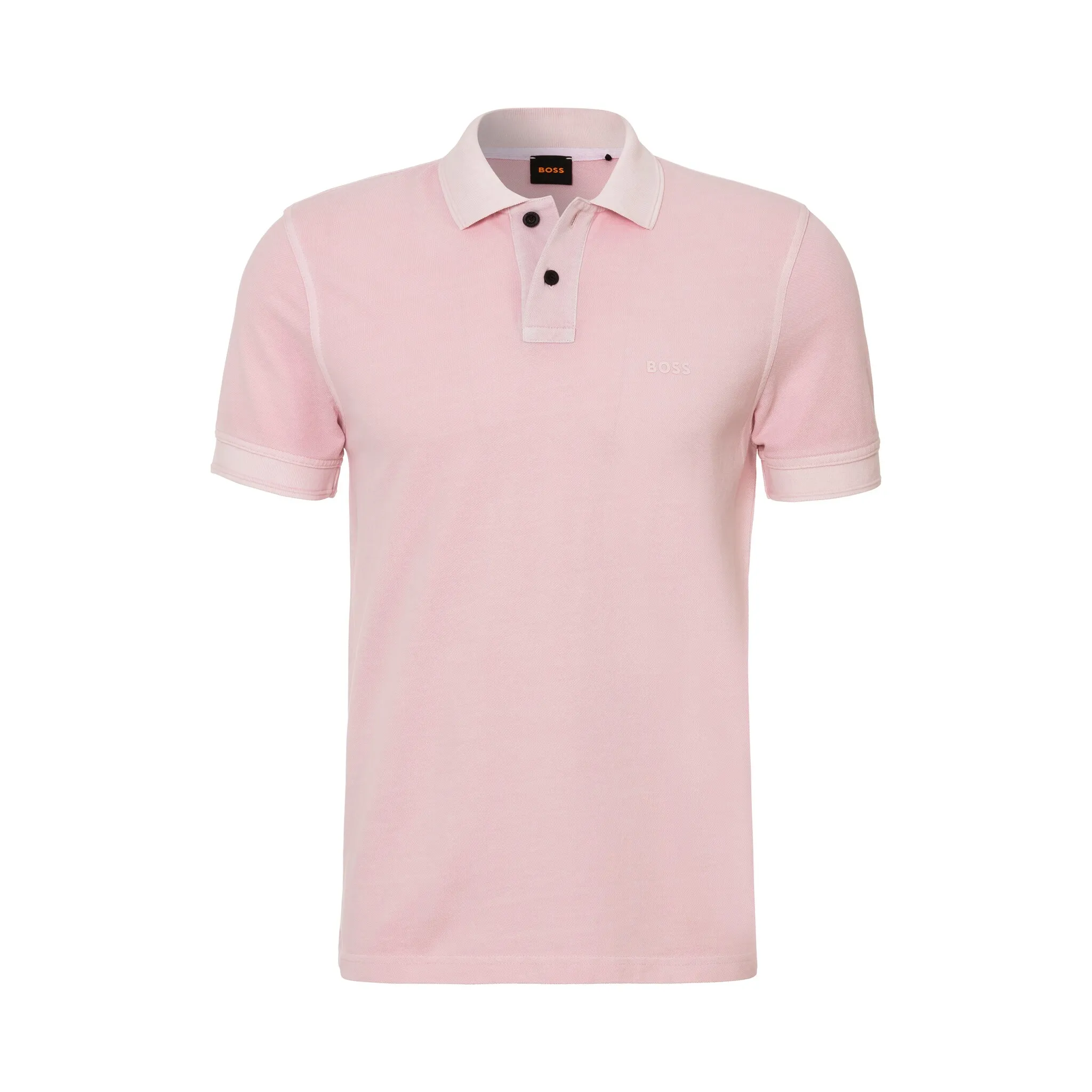 

Рубашка-поло BOSS ORANGE "Prime", с воротником-поло, цвет 682_Light/Pastel_Pink