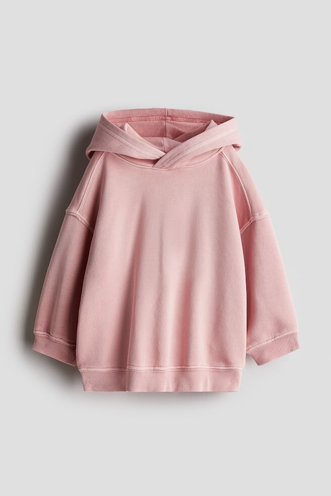 

Худи с потертым эффектом H&M, розовый