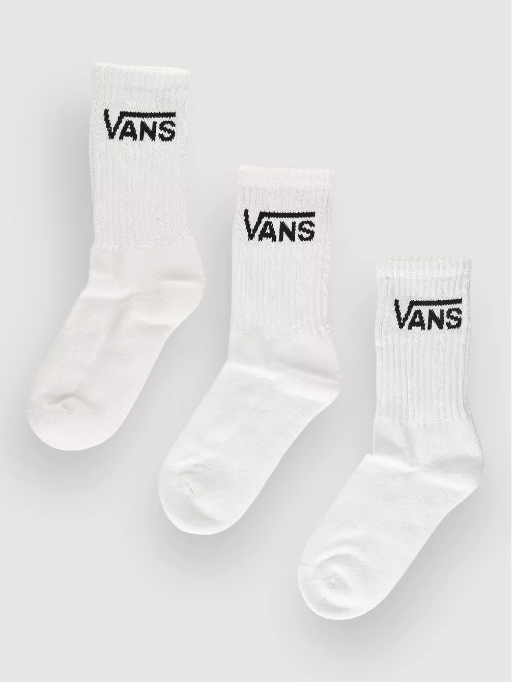 

Носки Classic Crew (6,5–10, 3 шт.) Vans, белый