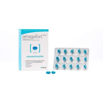 

Концентрация 30 капсул, Omegafort