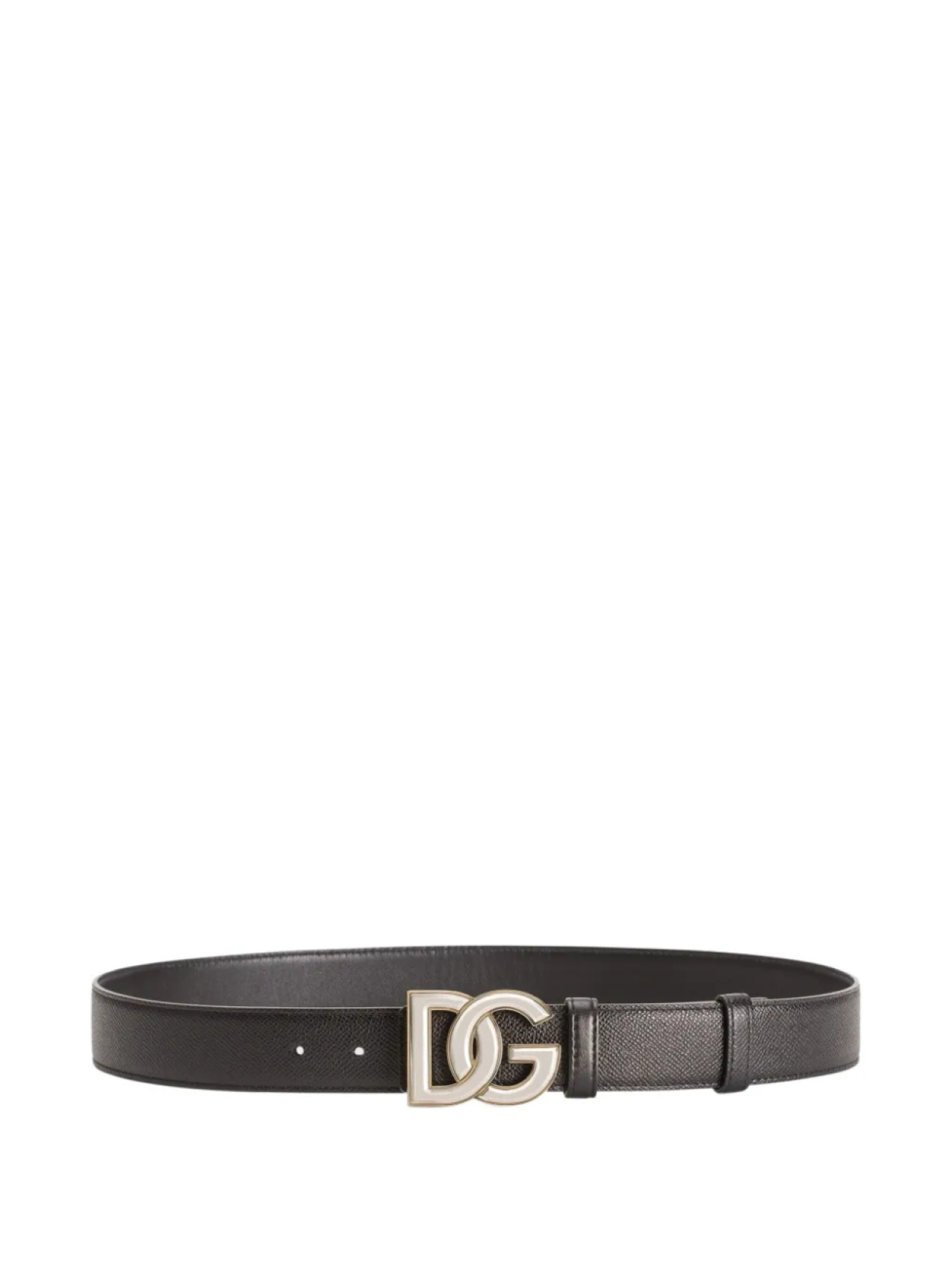 

Dolce & Gabbana ремень с пряжкой-логотипом, черный