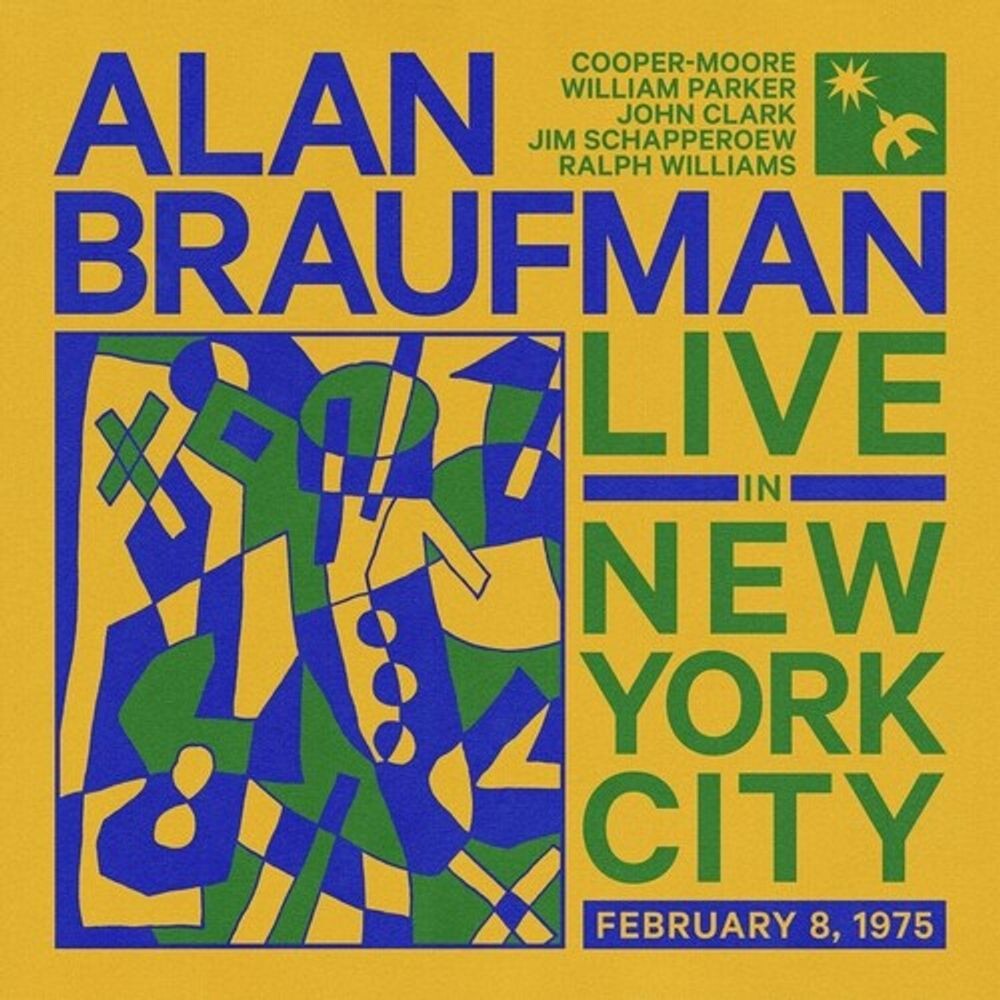 

Диск CD Live In New York City, February 8, 1975 - Alan Braufman