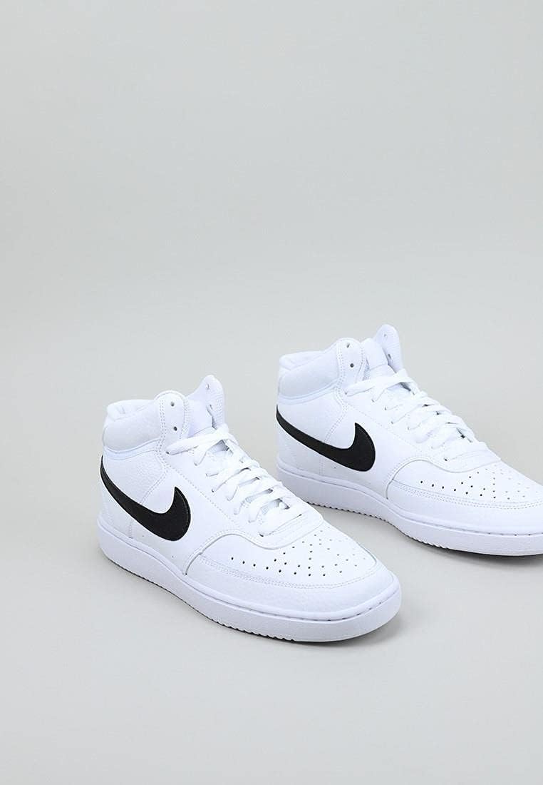 Мужские кроссовки Nike Court Vision Mid Next Nature, белый — фото 4