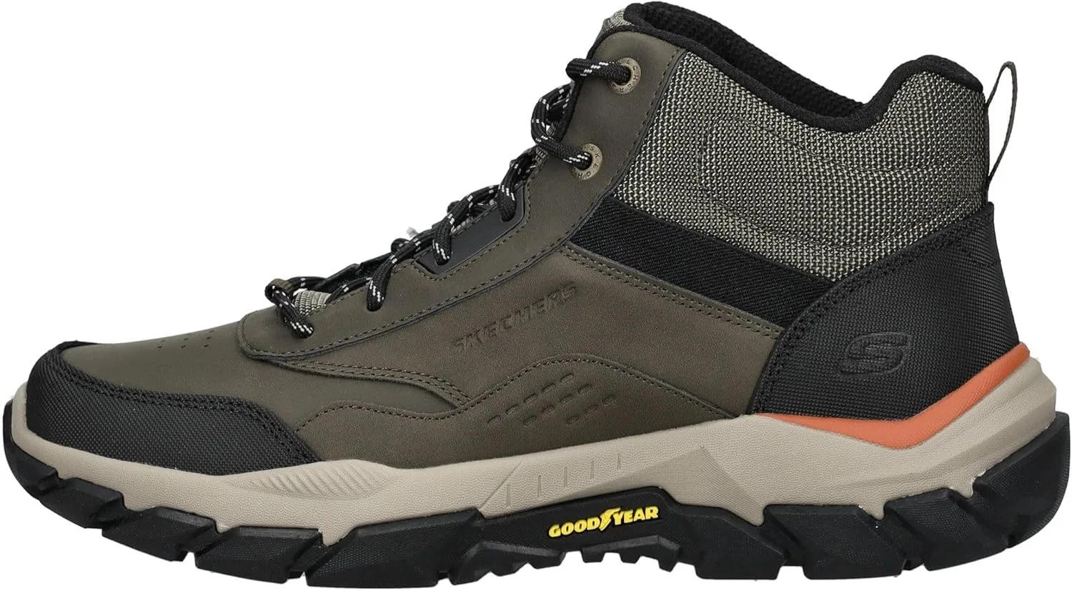 Походные ботинки Skechers Santoro Hopkins для мужчин, оливковый — фото 2