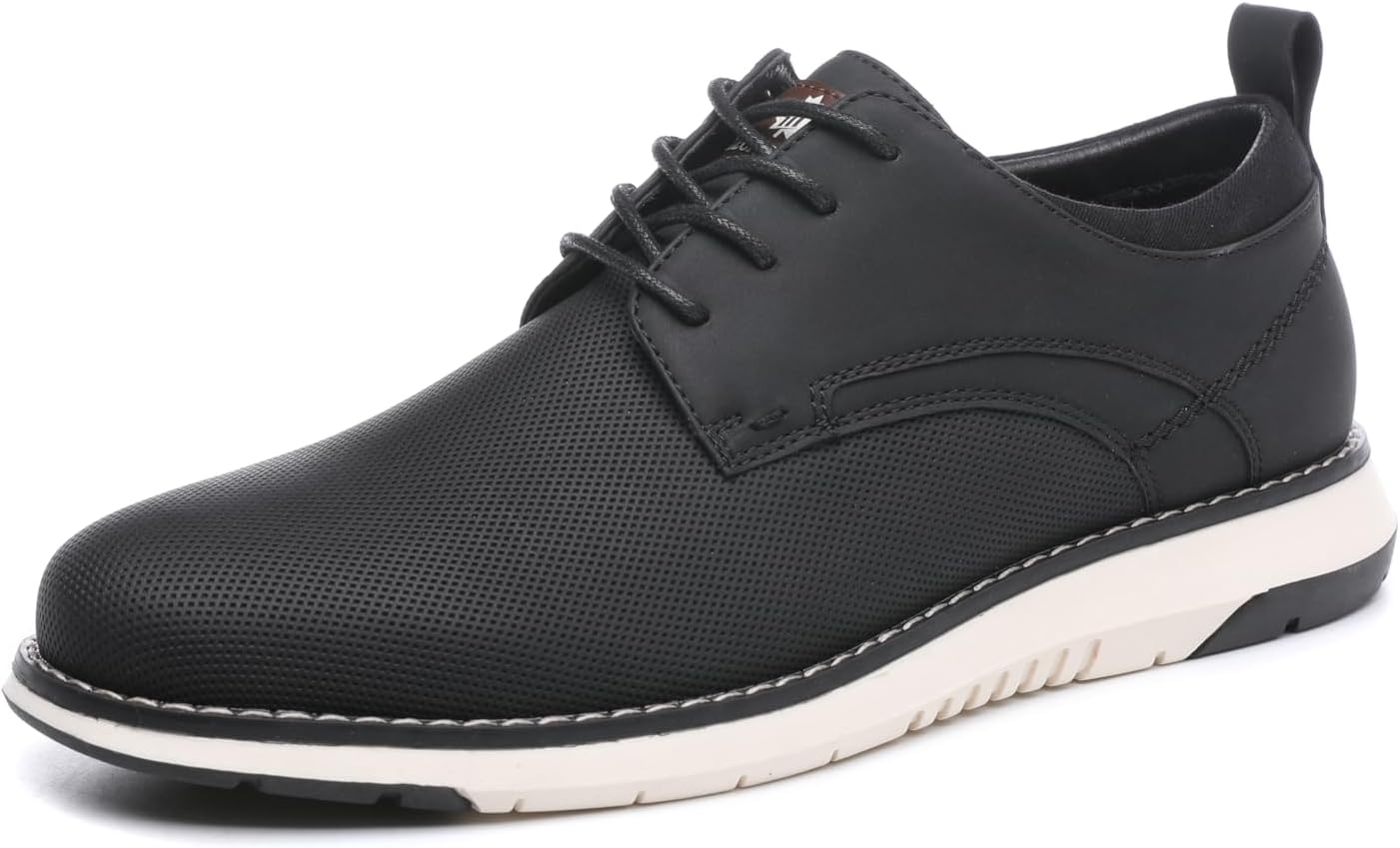 

Мужские туфли DECARSDZ, повседневные оксфорды, деловые формальные дерби, кроссовки для ходьбы, черный