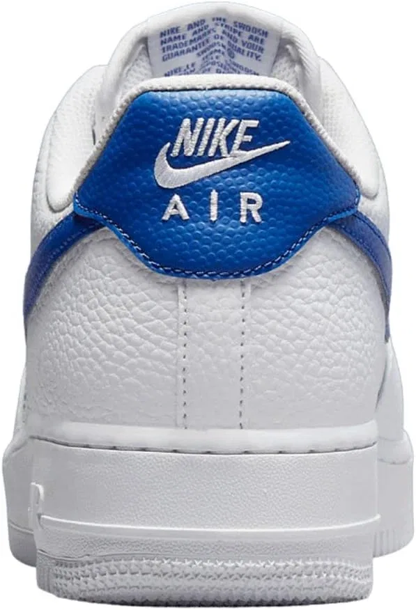 Кроссовки Nike Air Force 1 '07, мужские, белый/синий — фото 2