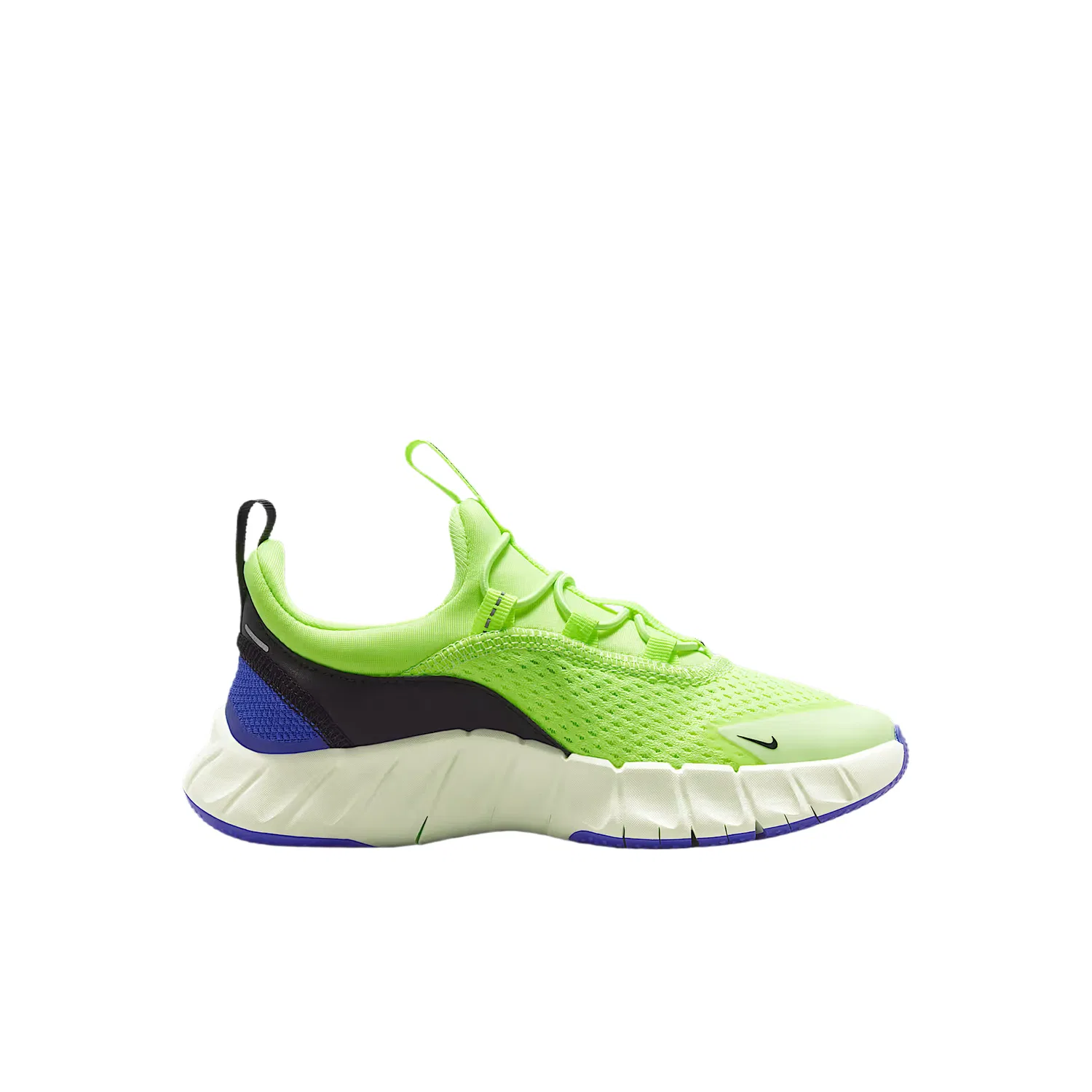 Детские беговые кроссовки из сетки для детей 3-7 лет Nike, Ice Gray/Lapis Lazuli/Fluorescent Gray/Black Spruce — фото 3
